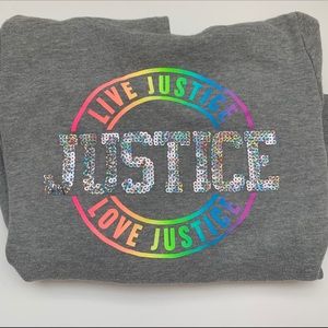 Justice sweatshirt